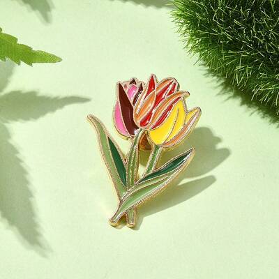 Tulip Enamel Pins