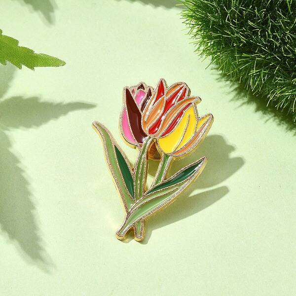 Tulip Enamel Pins
