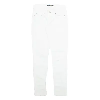 LEVI'S Womens Jeans White Slim Skinny W28 L30