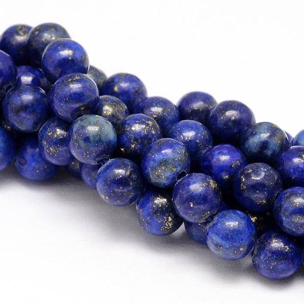 Natural Lapis Lazuli Round Beads Strands