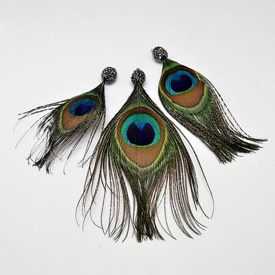 Peacock Feather Big Pendants