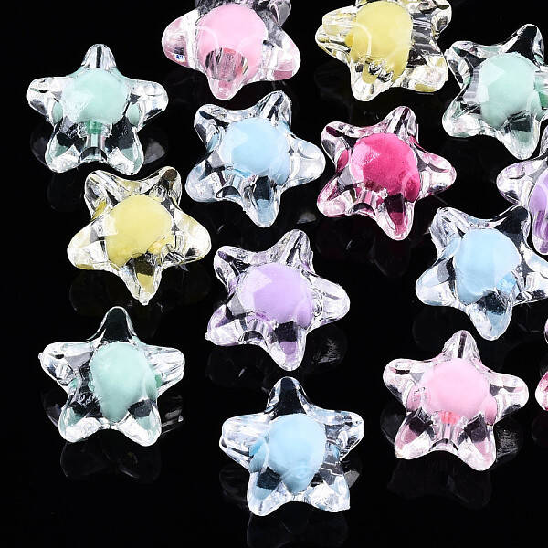 Transparent Acrylic Beads