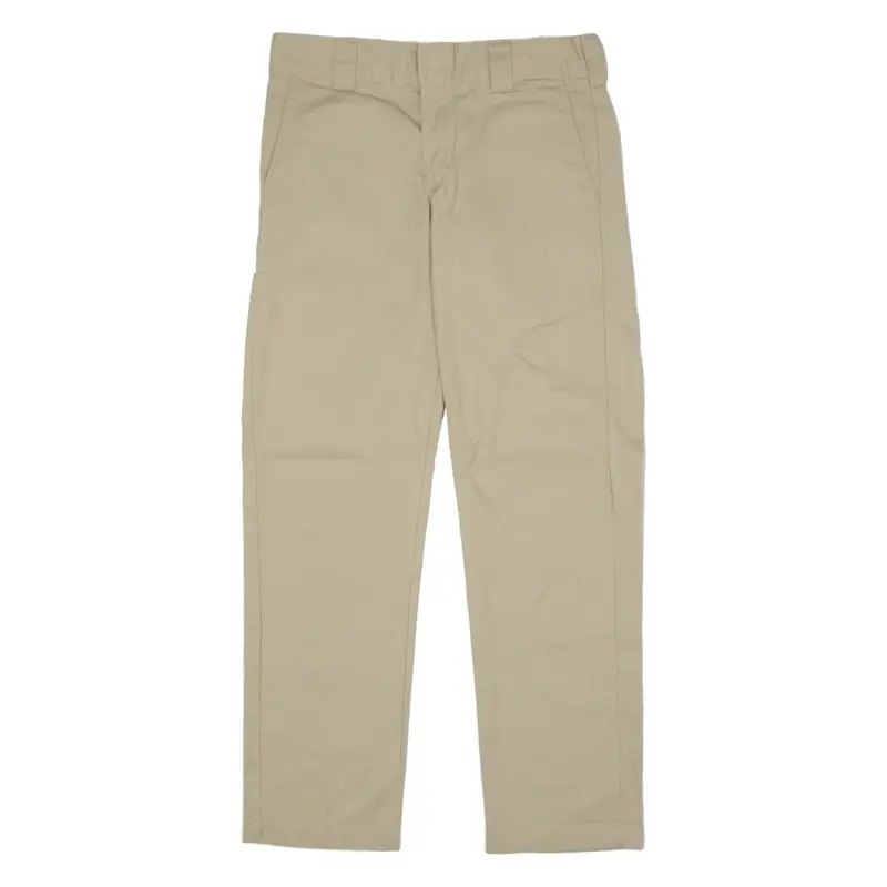 DICKIES Flex Workwear Mens Trousers Beige Slim Tapered W30 L30
