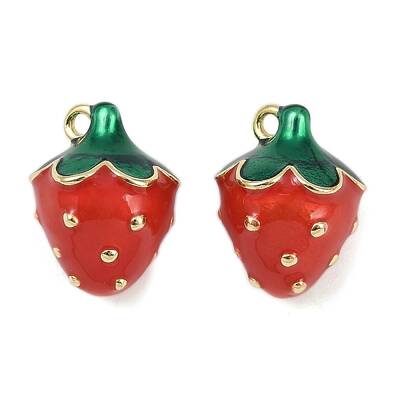 Brass Enamel Pendants