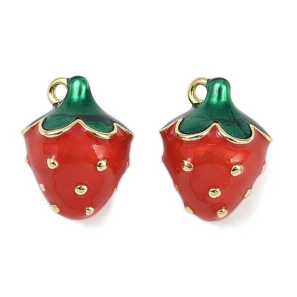 Brass Enamel Pendants