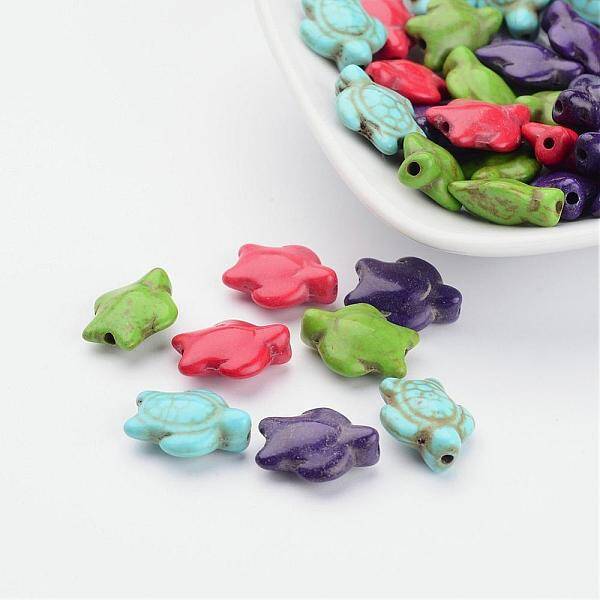 Dyed Synthetic Turquoise Beads