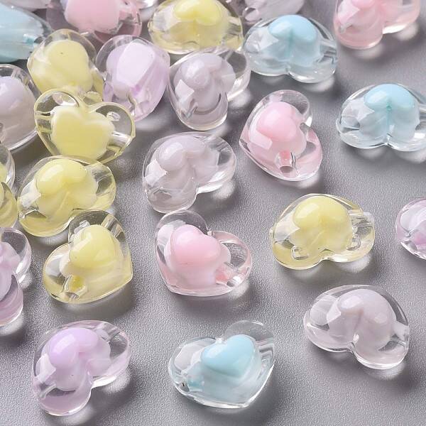 Transparent Acrylic Beads