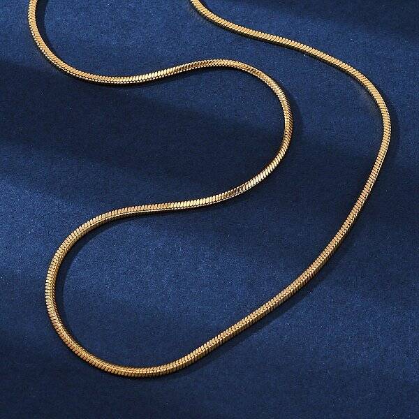 304 Stainless Steel Snake Chain Necklaces