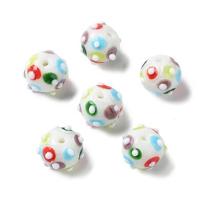 Handmade Bumpy Lampwork Beads