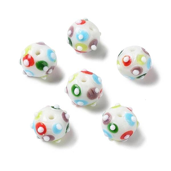 Handmade Bumpy Lampwork Beads