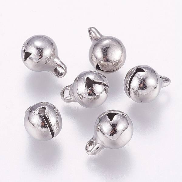 Tarnish Resistant 304 Stainless Steel Bell Charms
