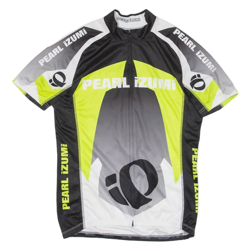 PEARL IZUMI Cycling Mens Jersey Green Full Zip L