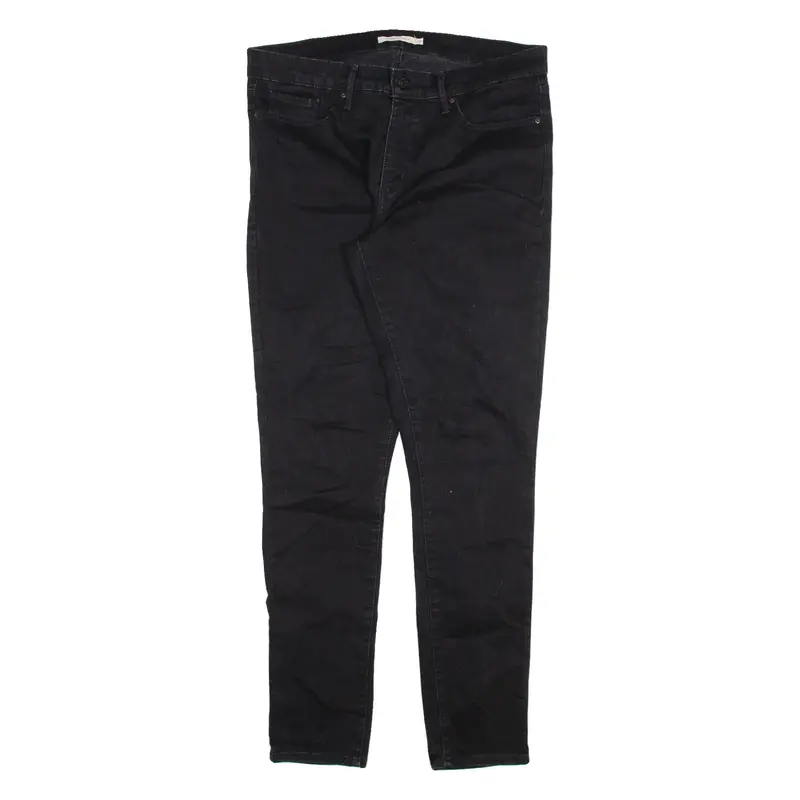 LEVI'S 311 Womens Jeans Black Slim Skinny W33 L32
