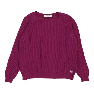 Blugirl Jumper - Medium Pink Wool Blend | Size: medium