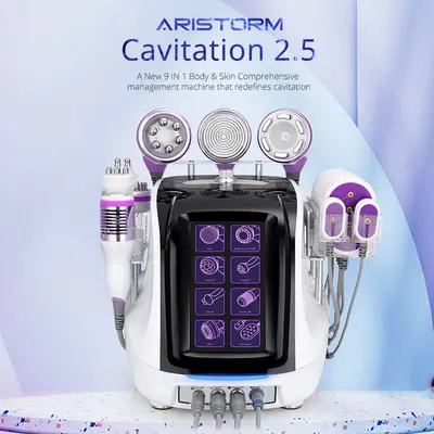Refurbished - Aristorm 40k Ultrasonic Cavitation Body Sculpting Skin Tightening Face Lifting Machine for Spa Salon Studio Hom...