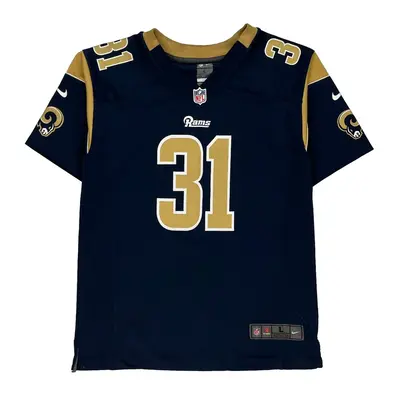 Los Angeles Rams Nike Nfl Jersey - Large Blue Polyester