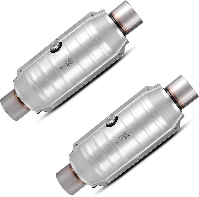 YITAMOTOR® 2-Pack Universal Catalytic Converter, 2.5\