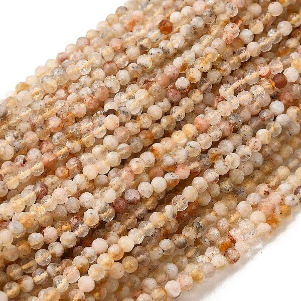Natural Yellow Quartz Beads Strands