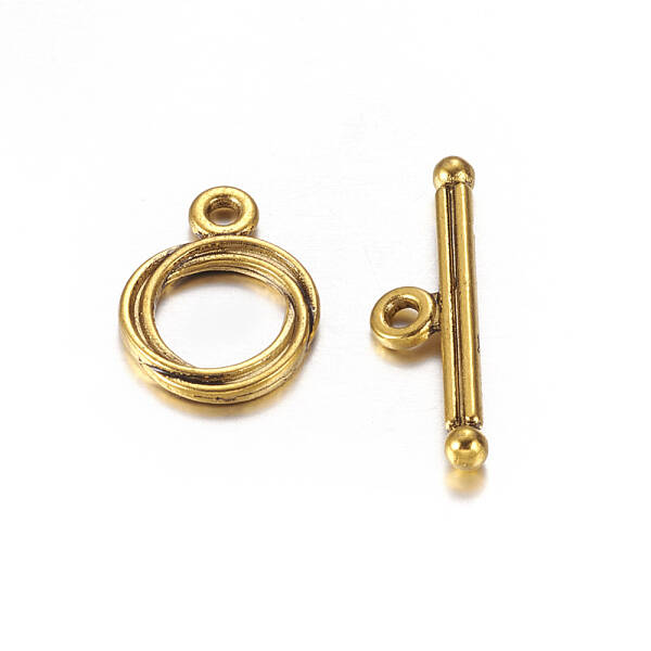 Tibetan Style Toggle Clasps