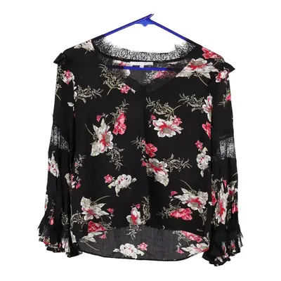 Koralline Top - Small Black Polyester