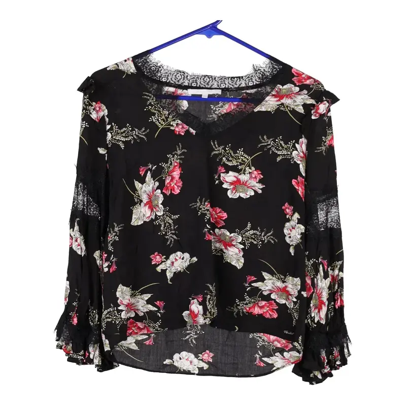 Koralline Top - Small Black Polyester