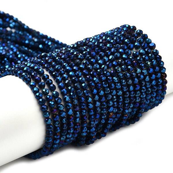 Electroplate Glass Beads Strands
