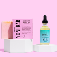 Yoni Bar Duo Bundle – Natural Feminine Care Set for pH Balance, Odor Control & Hydration | For Freshness, Moisture & Confid...