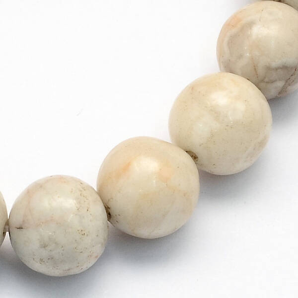 Natural Agate Round Beads Strands