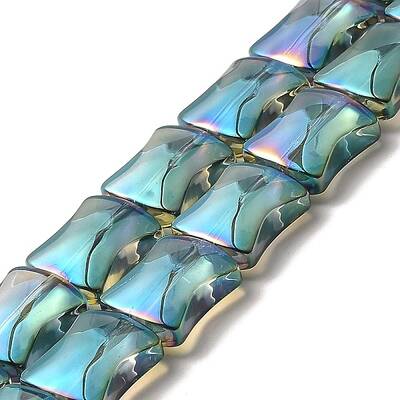 Electroplate Glass Beads Strands