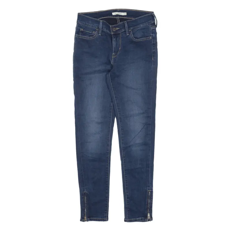 LEVI'S 710 Jeans Blue Denim Slim Skinny Womens W26 L25