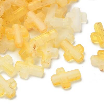 Gradient Color Transparent Acrylic Beads