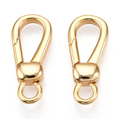 Brass Lobster Claw Clasps