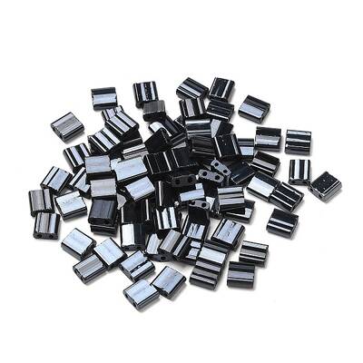 2-Hole Opaque Glass Seed Beads