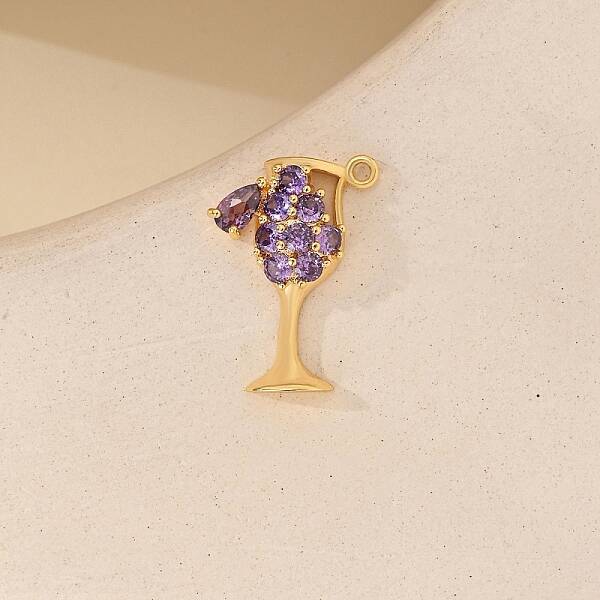 Micro Pave Cubic Zirconia Pendants