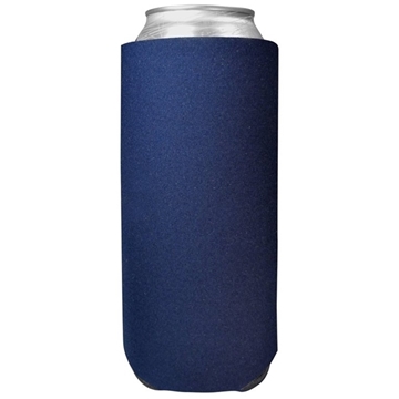 250 Custom FoamZone Collapsible 24 oz Can Cooler - Premium Foam