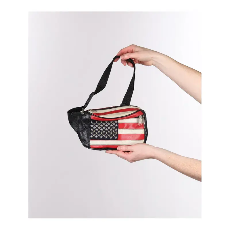 USA Rachel-X Bumbag - No Size Black Leather