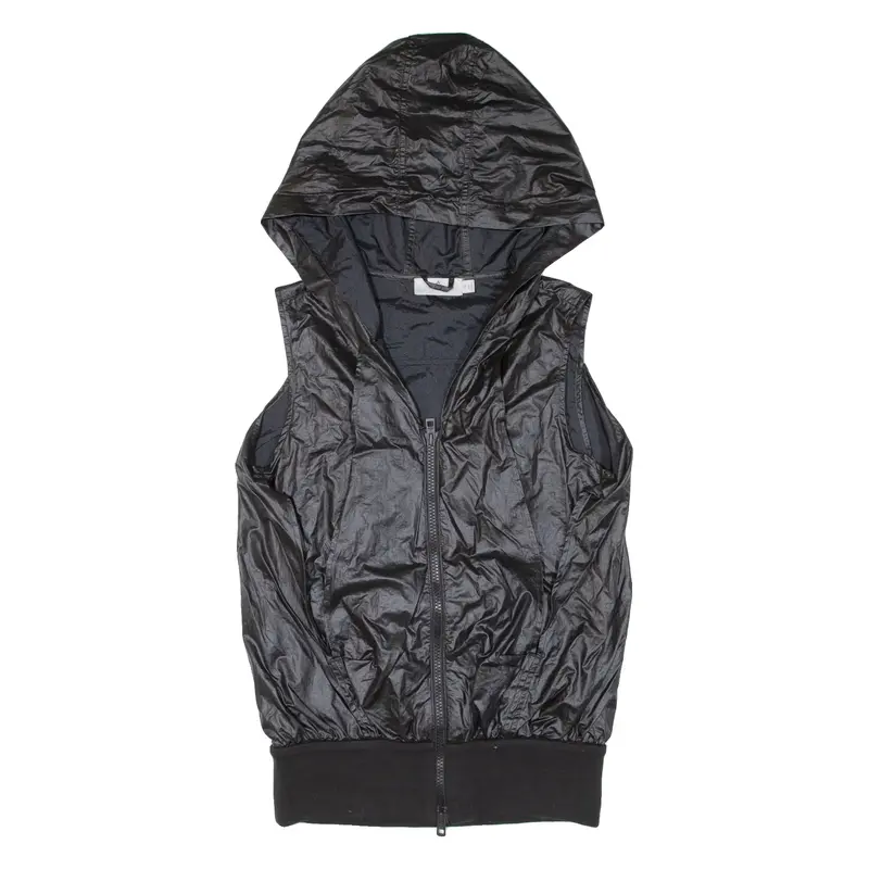 ADIDAS BY STELLA MCCARTNEY Womens Gilet Black Hooded S