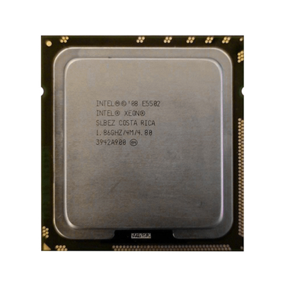 SLBEZ Intel Xeon E5502 Dual-Core 1.86GHz 4.80GT/s QPI 4MB L3 Cache Socket LGA1366 Processor