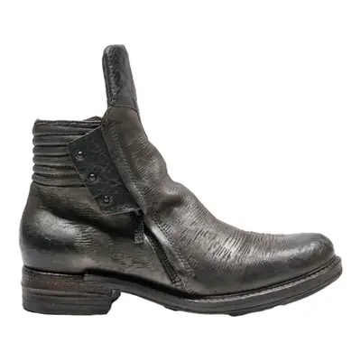Ankle Boots Grey Synthetic Womens UK 8