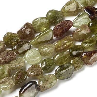 Natural Garnet Beads Strands
