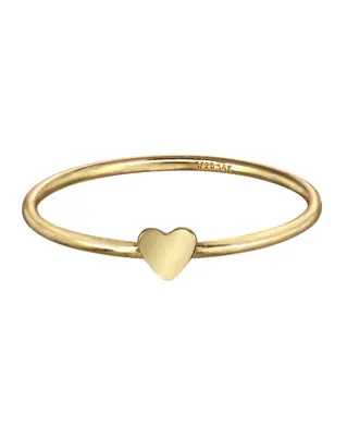 Heart Ring | Metal Color: Gold | Size: 8