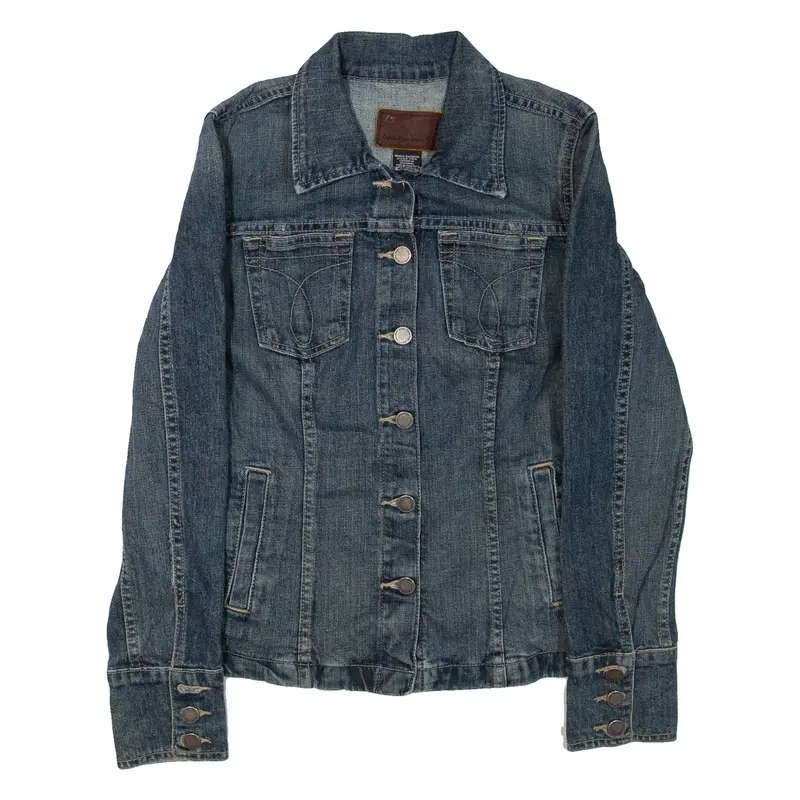 CALVIN KLEIN JEANS Womens Denim Jacket Blue S
