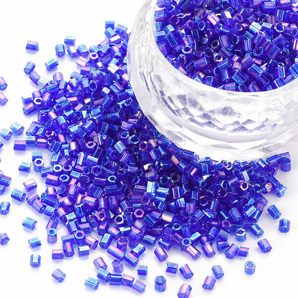 Glass Bugle Beads