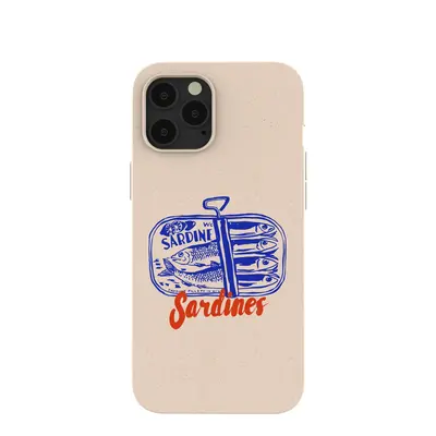 Seashell Sardines iPhone 12 Pro Max Case