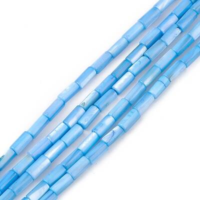 Natural Freshwater Shell Dyed Beads Strands