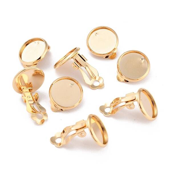 304 Stainless Steel Clip-on Earring Setting