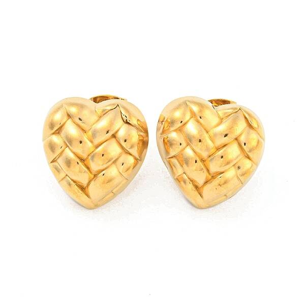 Heart 304 Stainless Steel Ear Studs