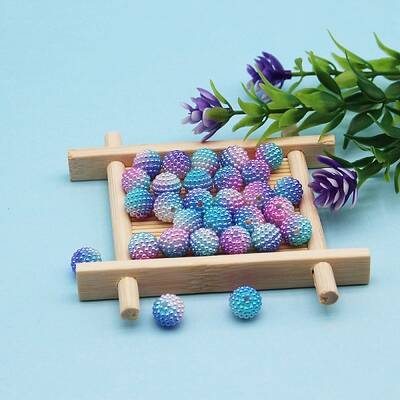 Gradient Color Resin Beads