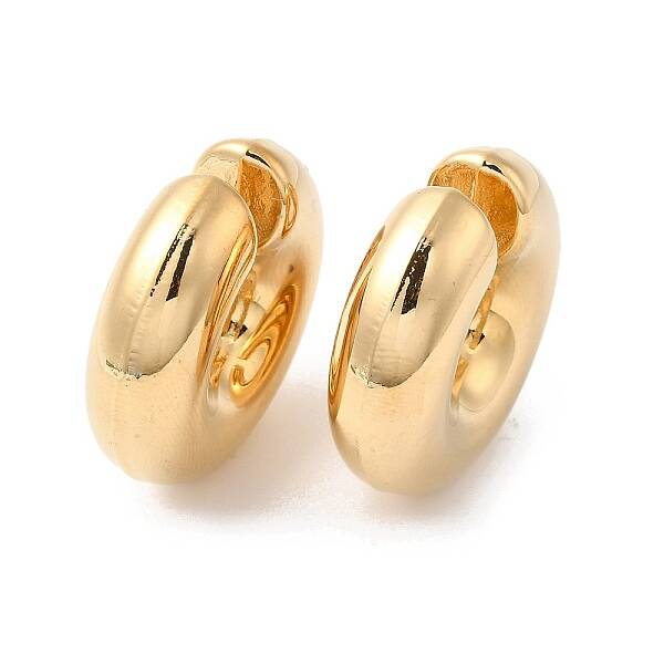 Rack Plating Brass Round Cuff Earrings