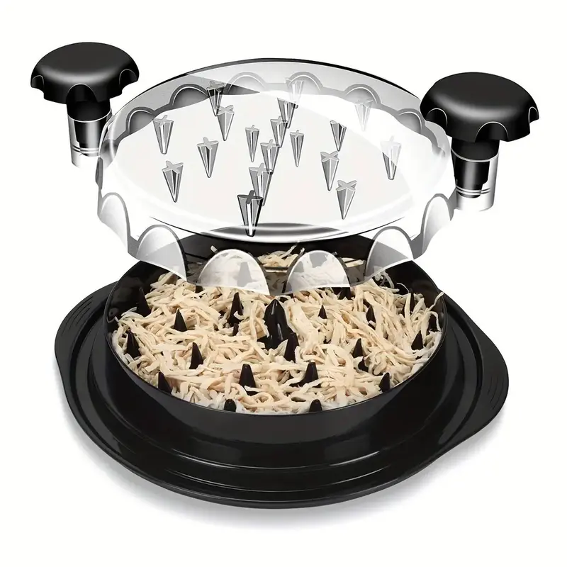 Clear Meat Chopper, Manual Food Chicken Breast Shredder Tool, Portable Meat Chopper for Daily Use, Kitchen Utensils, Househol...